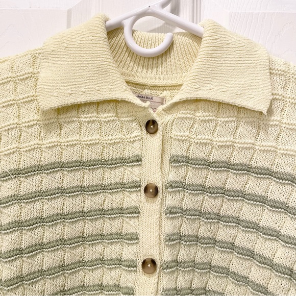 Urban Outfitters Kimchi Blue Oliver Button-Down Polo Sweater - Picture 3 of 16